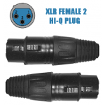 PROFICON XLR FEMALE  3p οικονομικό τριπολικό βύσμα επαγγελματικό θηλυκό φις υψηλής ποιότητας